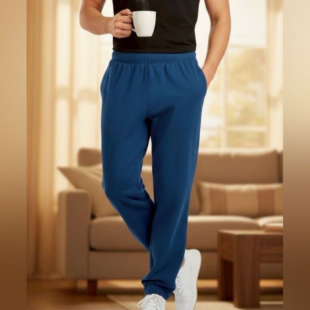 Ideology Men's Curaco Nights Blue Fleece Sweatpants - SIZE XXL